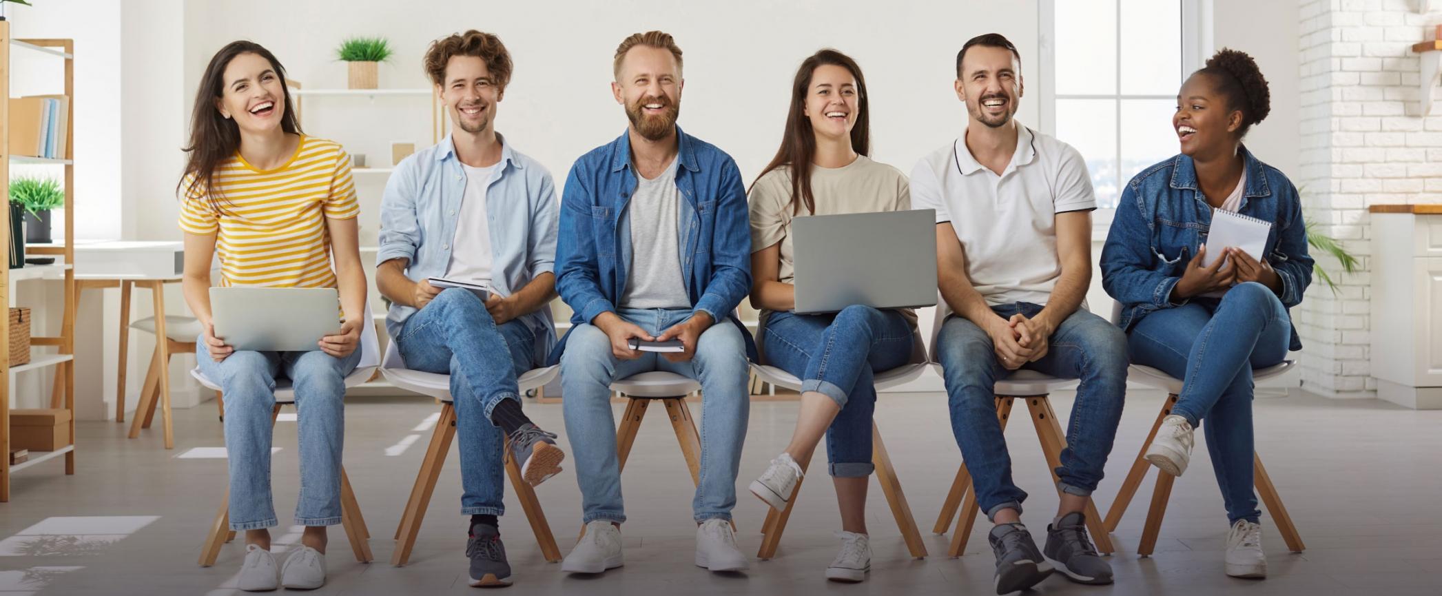 Especialistas em estratégia de conteúdo SEO durante uma sessão de masterclass online